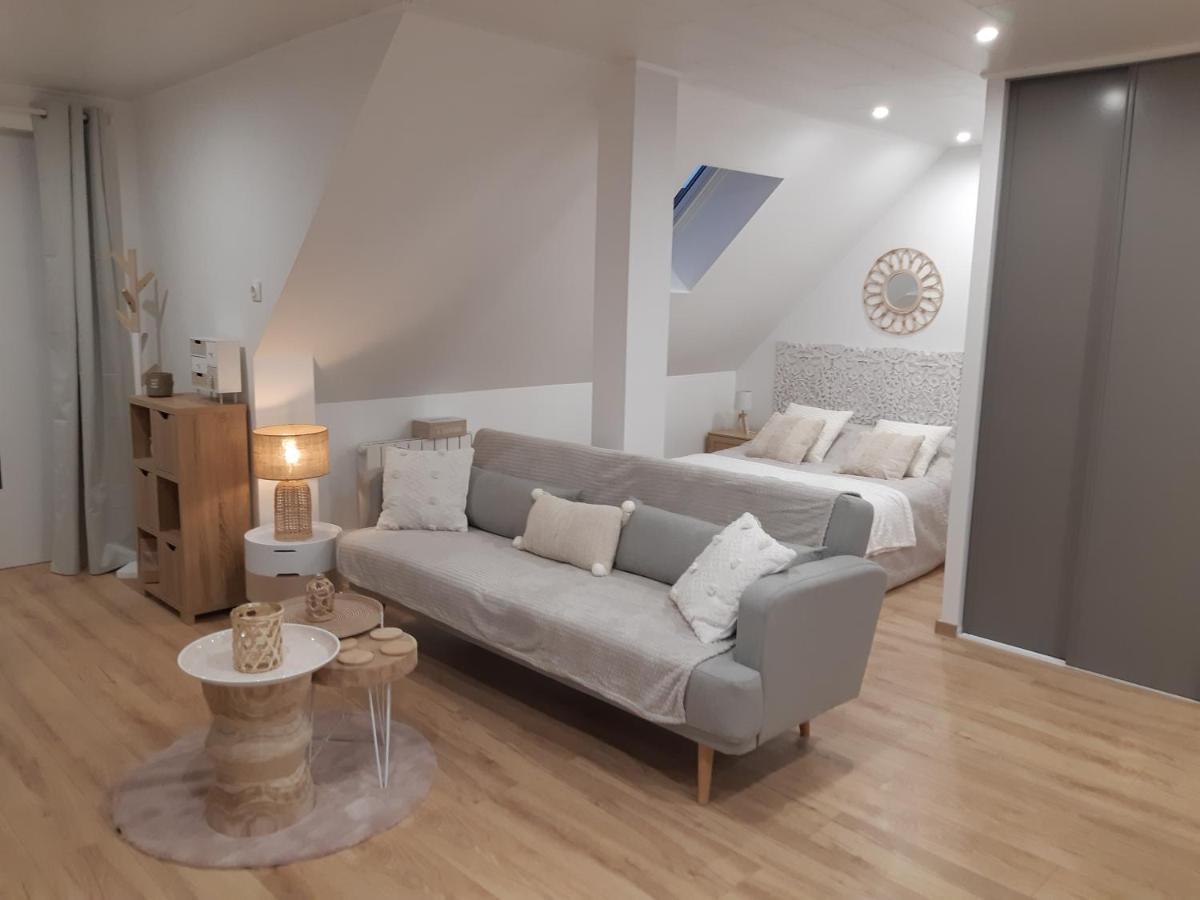 Studio Cosy Spacieux Lumineux Avec Terrasse Vezelois 外观 照片