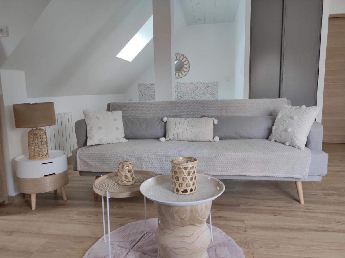 Studio Cosy Spacieux Lumineux Avec Terrasse Vezelois 外观 照片